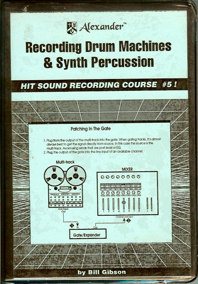 Katamar Hit Sound Recording Course #5 Recording Drum Machines